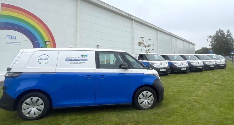 Northumbria Healthcare Introduce EV Fleet to Reduce Emissions