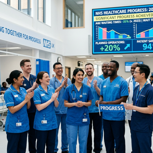 NHS Waiting Lists Fall by Over Half a Million as Health Service Hits Landmark 18-Week Target