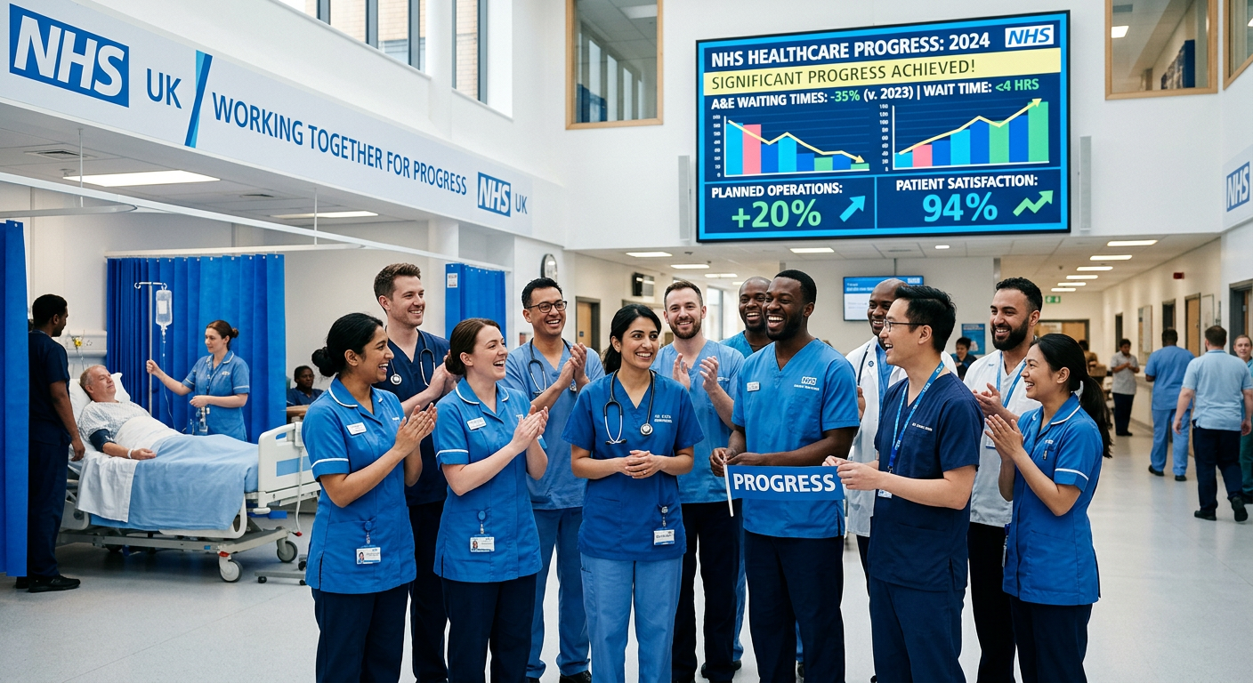 NHS Waiting Lists Fall by Over Half a Million as Health Service Hits Landmark 18-Week Target