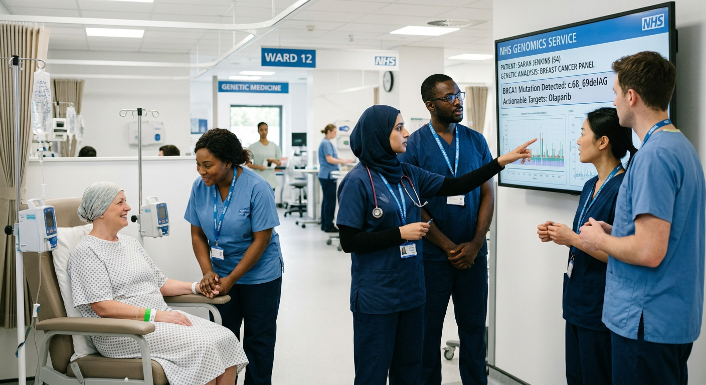 NHS Breakthrough: New Genetic Testing to Transform Cancer Care for Ethnic Minority Patients NHS Breakthrough: New Genetic Testing to Transform Cancer Care for Ethnic Minority Patients